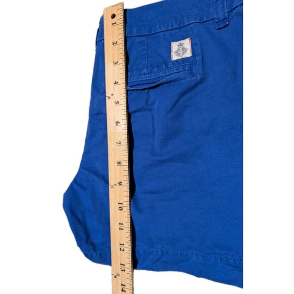 Tommy Hilfiger Shorts Womens Size 4 Blue Cotton Mid Rise Casual - Picture 5 of 5